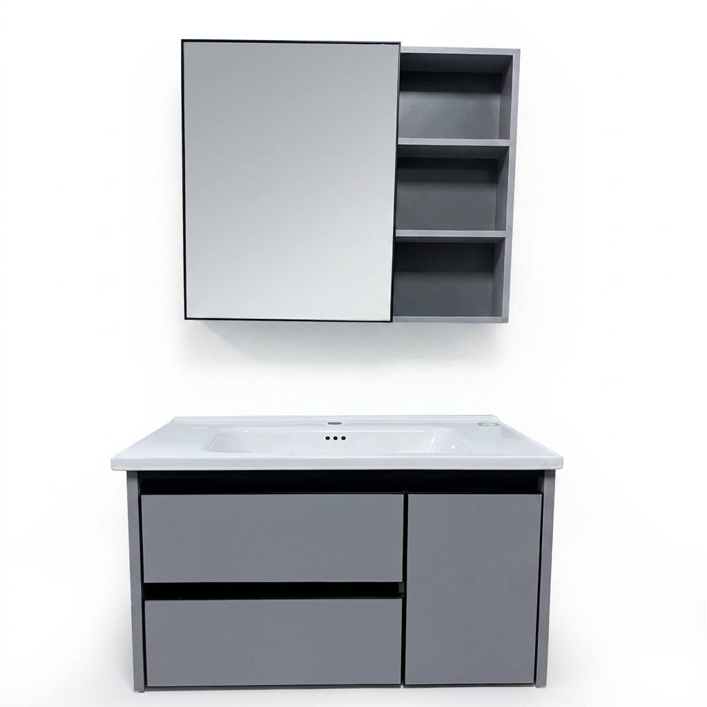 Bathroom CabinetModern Eco-Fri - đánh giá và giá Home Bathroom Vanity Combo