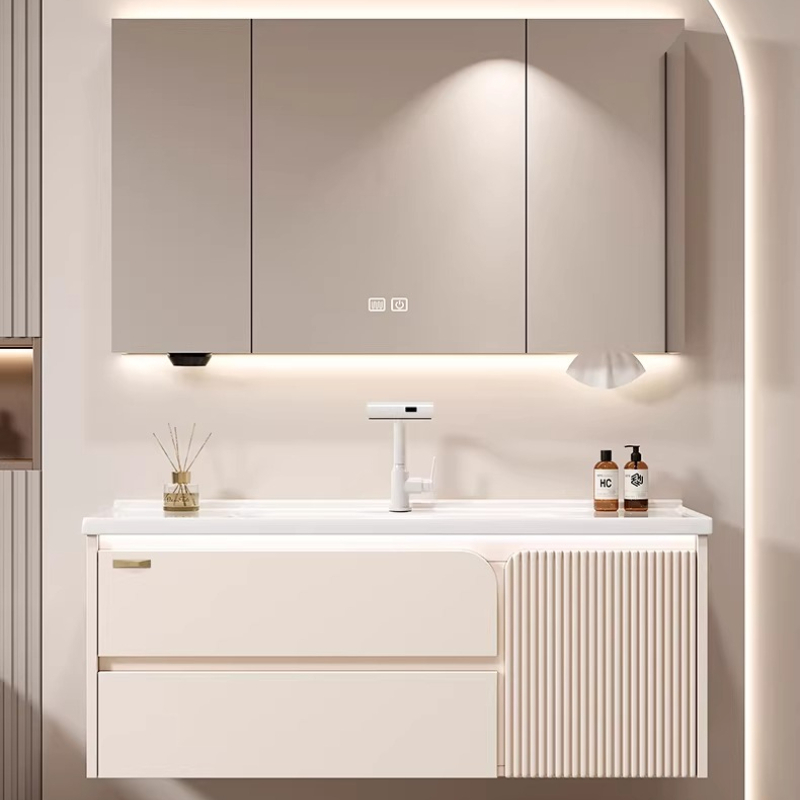 #Home Ceramic integrated basin - đánh giá và giá Home Bathroom Vanity Combo