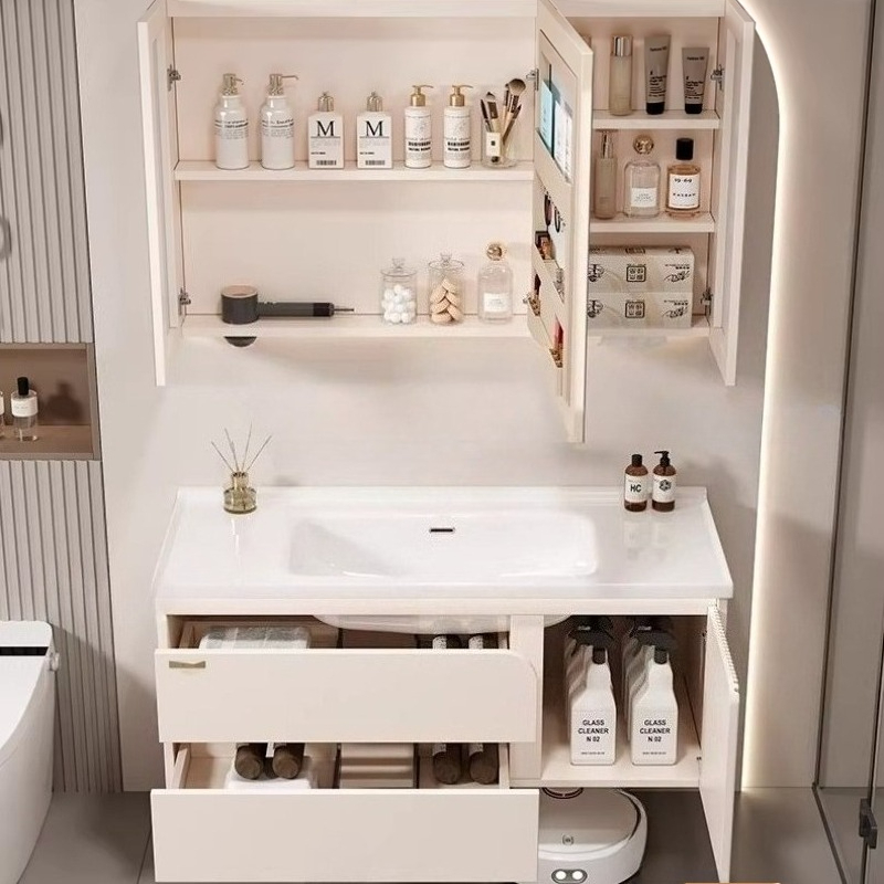 #Home Ceramic integrated basin - đánh giá và giá Home Bathroom Vanity Combo