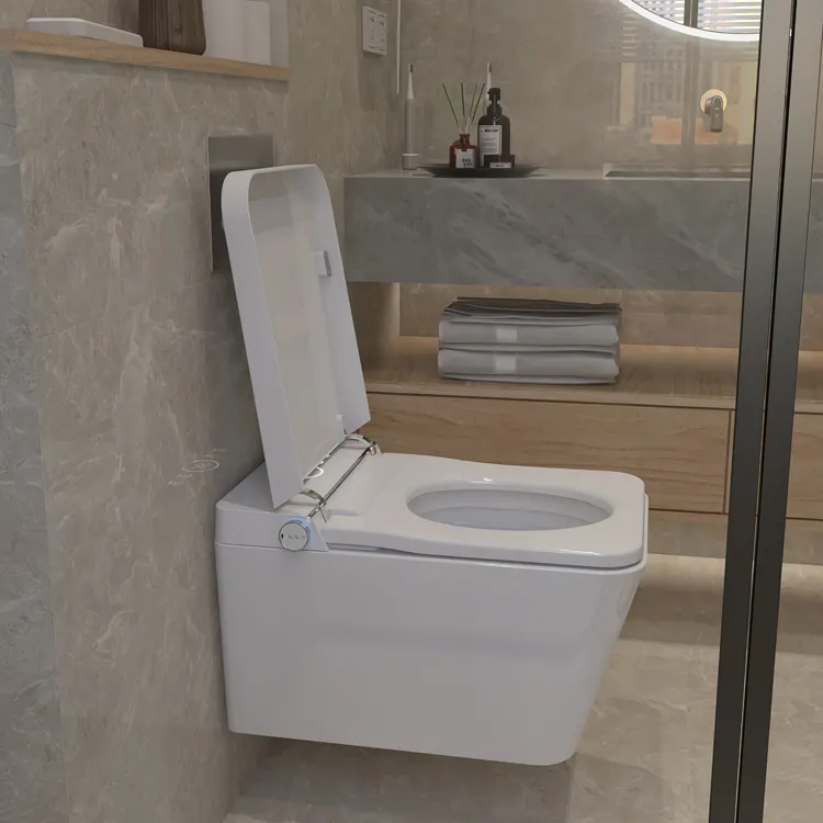 Wall Hung Smart Toilet App Con - đánh giá và giá Home Bathroom Ware