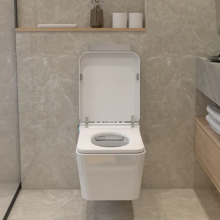 Wall Hung Smart Toilet App Con - đánh giá và giá Home Bathroom Ware