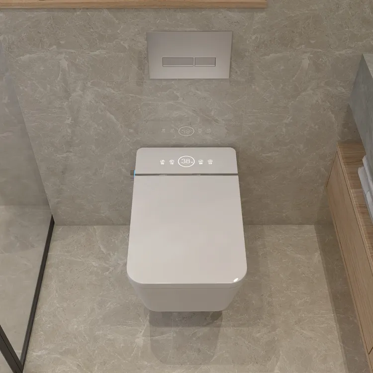Wall Hung Smart Toilet App Con - đánh giá và giá Home Bathroom Ware